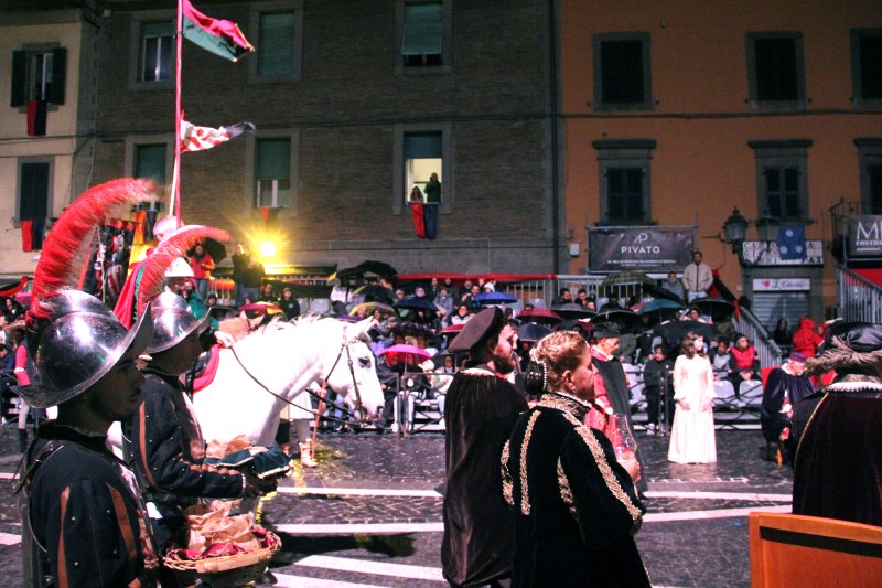 Sagra Castagne Soriano nel Cimino - Benedizione protagonisti
