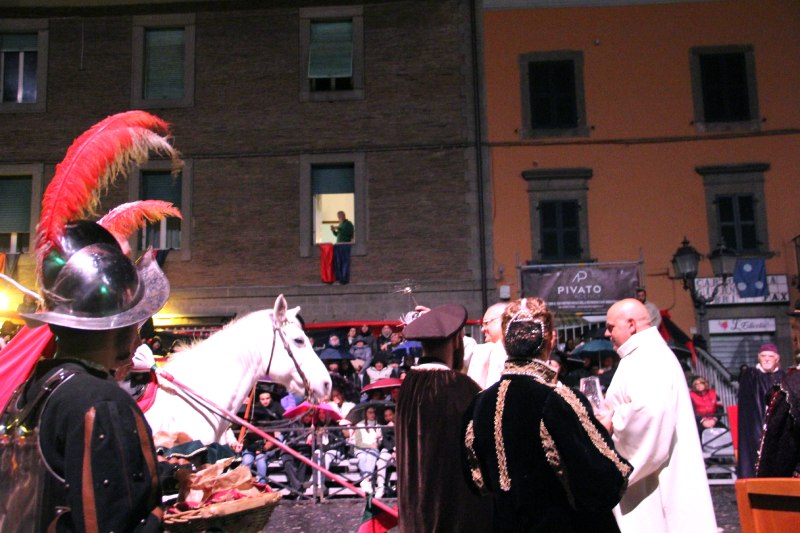 Sagra Castagne Soriano nel Cimino - Benedizione protagonisti
