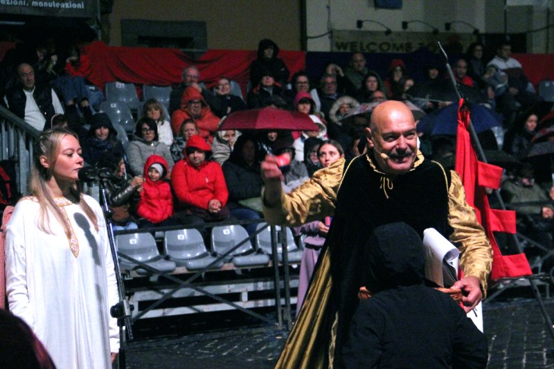 Sagra Castagne Soriano nel Cimino - Benedizione protagonisti