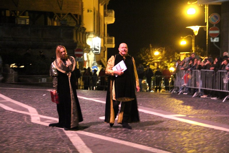 Sagra Castagne Soriano nel Cimino - Benedizione protagonisti