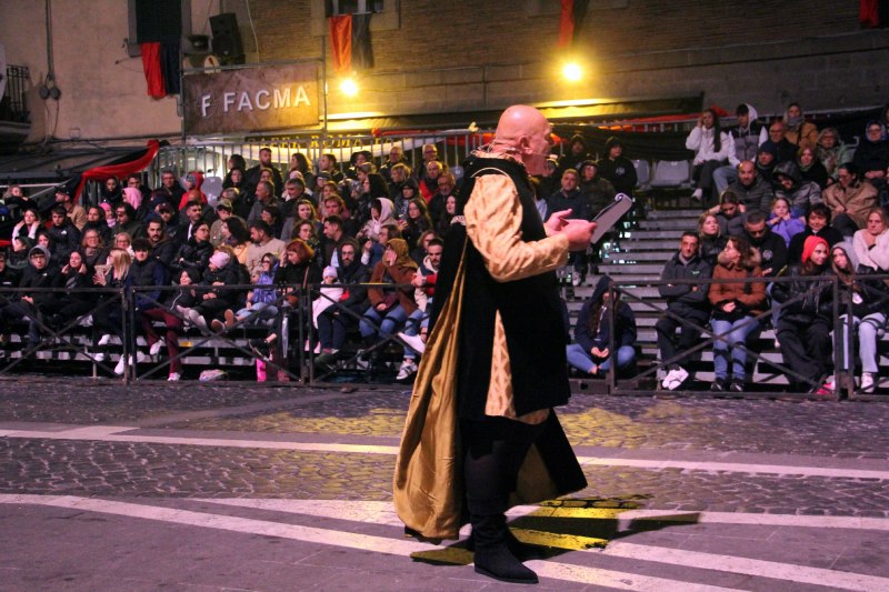 Sagra Castagne Soriano nel Cimino - Benedizione protagonisti