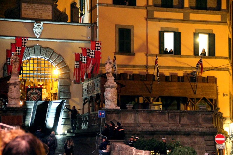 Sagra Castagne Soriano nel Cimino - Benedizione protagonisti