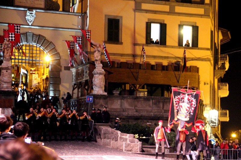 Sagra Castagne Soriano nel Cimino - Benedizione protagonisti