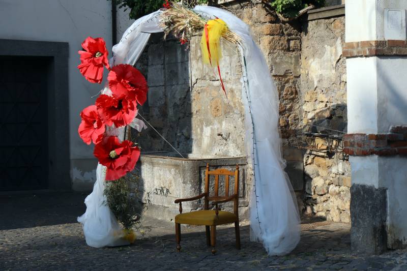 Fiori alla finestra cene in piazza 2025 - Vetralla