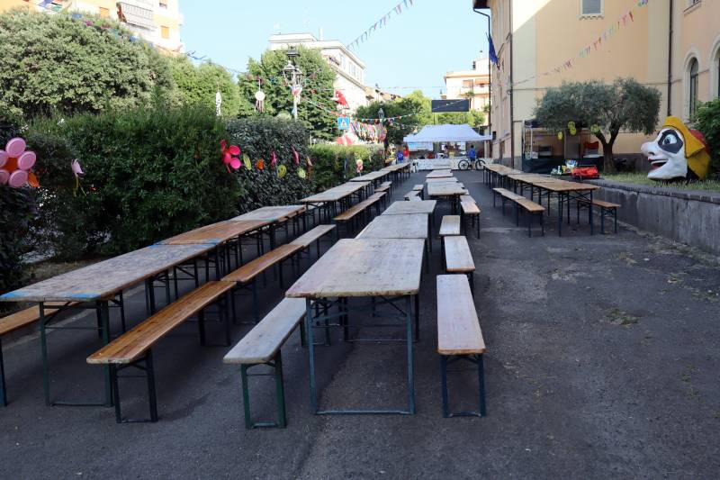 Fiori alla finestra cene in piazza 2025 - Vetralla