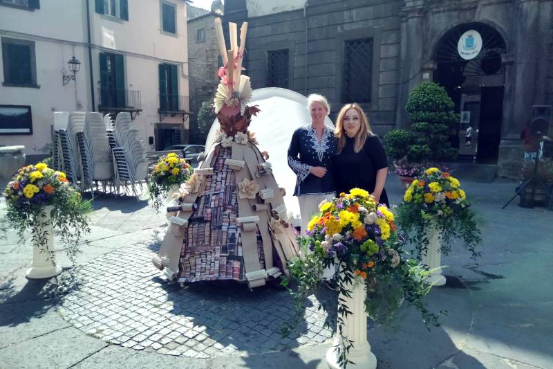 Fiori alla finestra cene in piazza 2025 - Vetralla