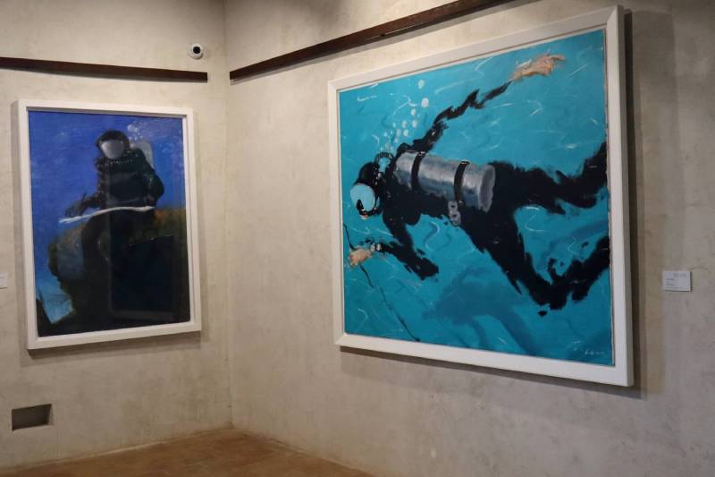 “Poesia, Potere, Ironia” Larraz inaugurazione