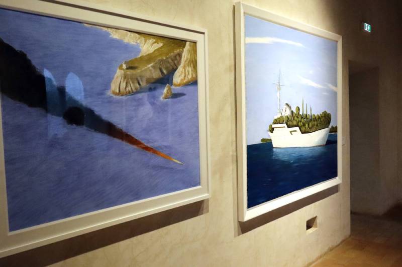 “Poesia, Potere, Ironia” Larraz inaugurazione