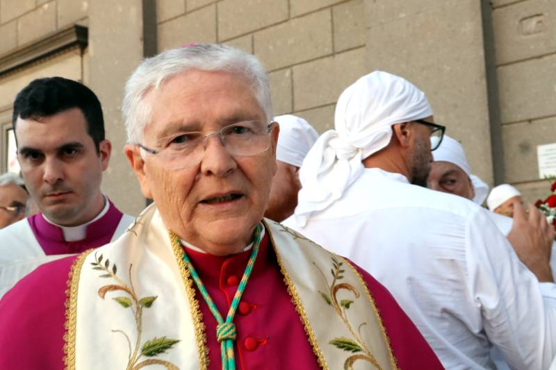 Ritorno in Santuario del Corpo Santa Rosa 