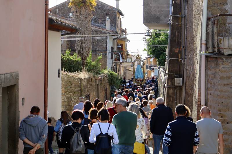 Vetralla in fiore - Vie Giubileo - Madonnna Carmelo