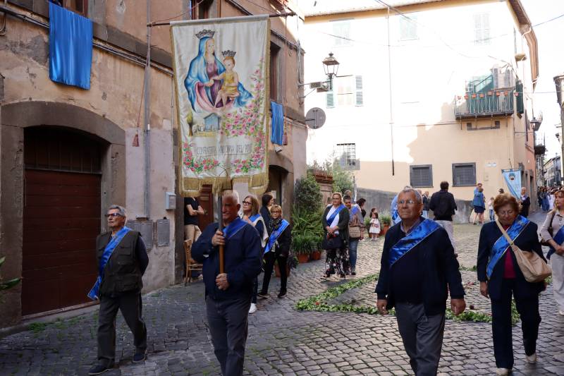 Vetralla in fiore - Vie Giubileo - Madonnna Carmelo