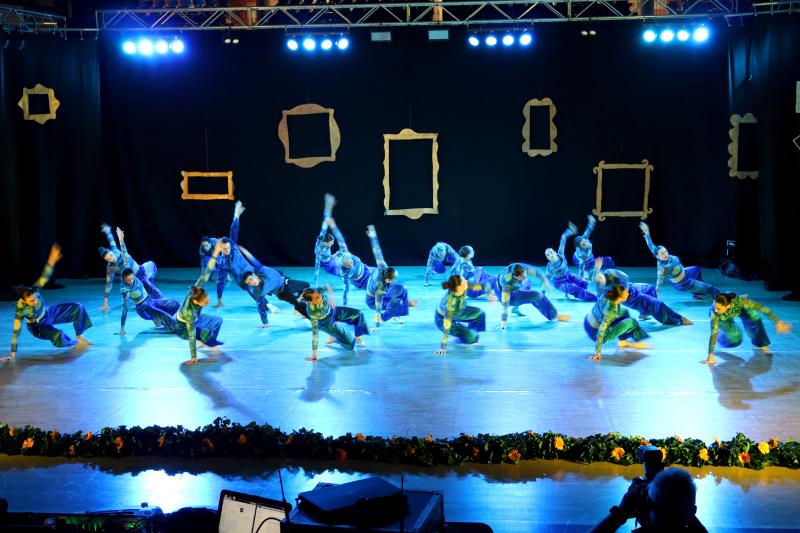 Lo spettacolo dedicato all'arte con tutti gli allievi