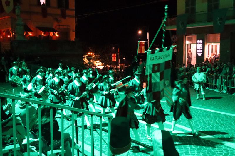 Sagra Castagne - Benedizione cavalieri ed arcieri