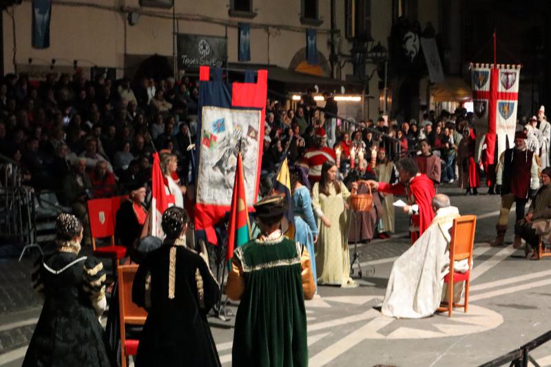 Sagra Castagne - Benedizione cavalieri ed arcieri