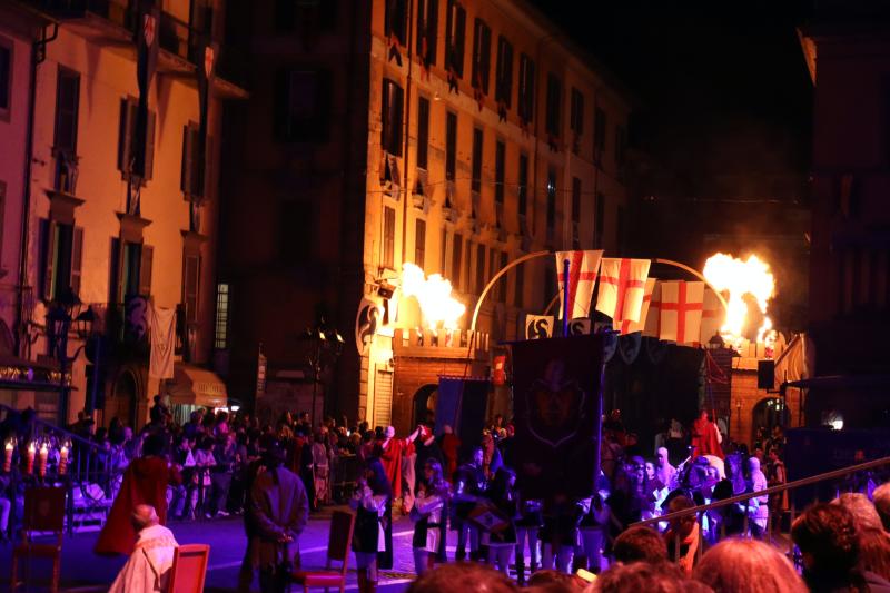 Sagra Castagne - Benedizione cavalieri ed arcieri