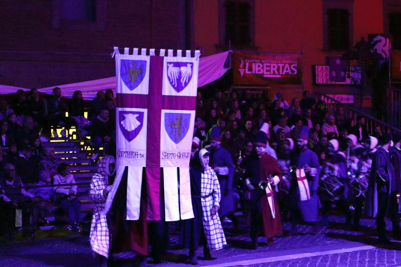 Sagra Castagne - Benedizione cavalieri ed arcieri