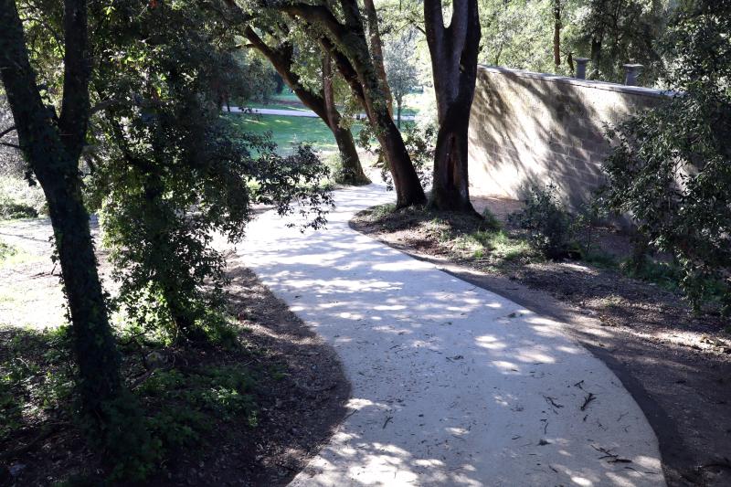 Ultimi lavori a Villa Lante a Bagnaia