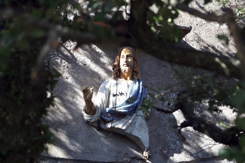 Ultimi lavori a Villa Lante a Bagnaia