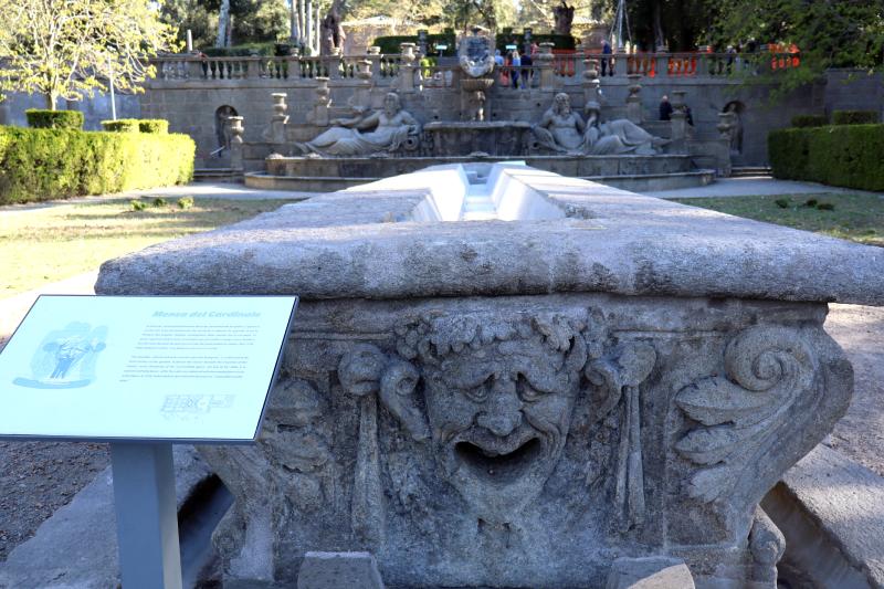 Ultimi lavori a Villa Lante a Bagnaia