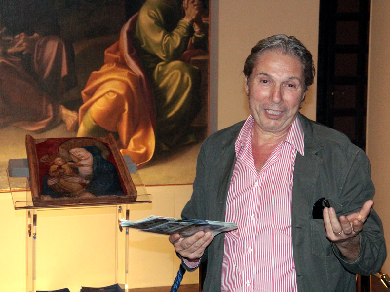 Fulvio Ricci, coordinatore della mostra per il Comune