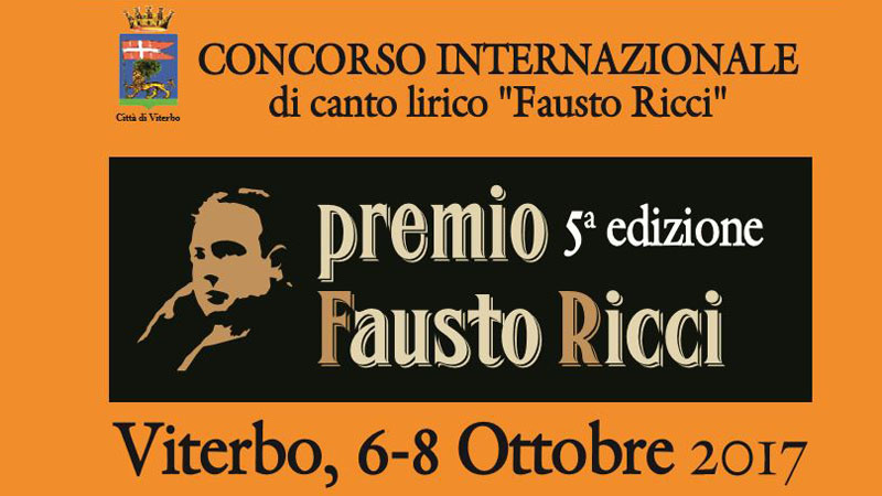 Il logo del Premio Ricci - V edizione
