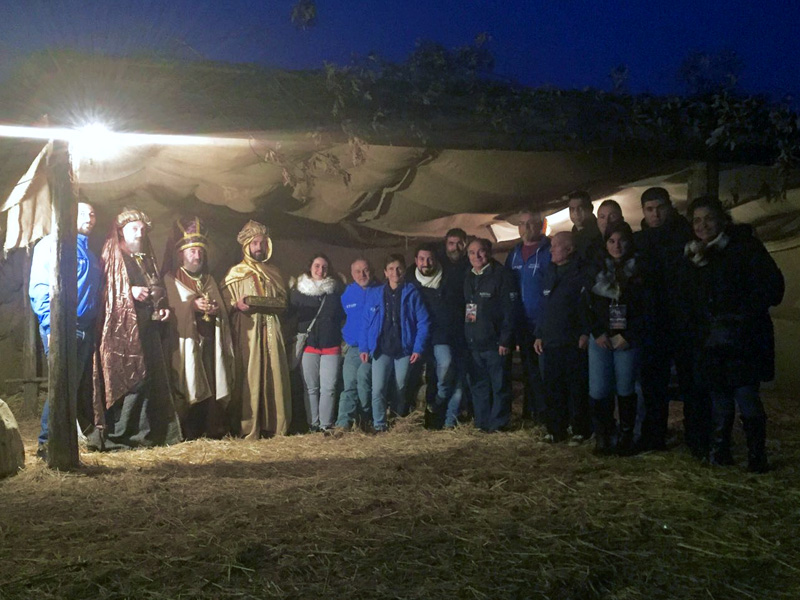 La visita della delegazione maltese con i Magi