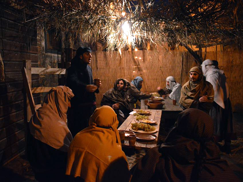 Alcuni figuranti di una precedente edizione