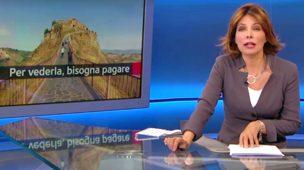 Il servizio del canale RSI lanciato dalla giornalista svizzera