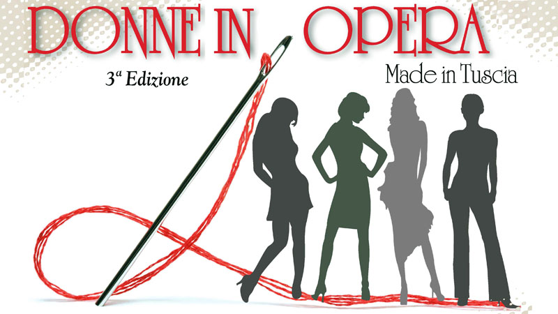 Locandina Donne in opera: l'imprenditoria femminile in passerella