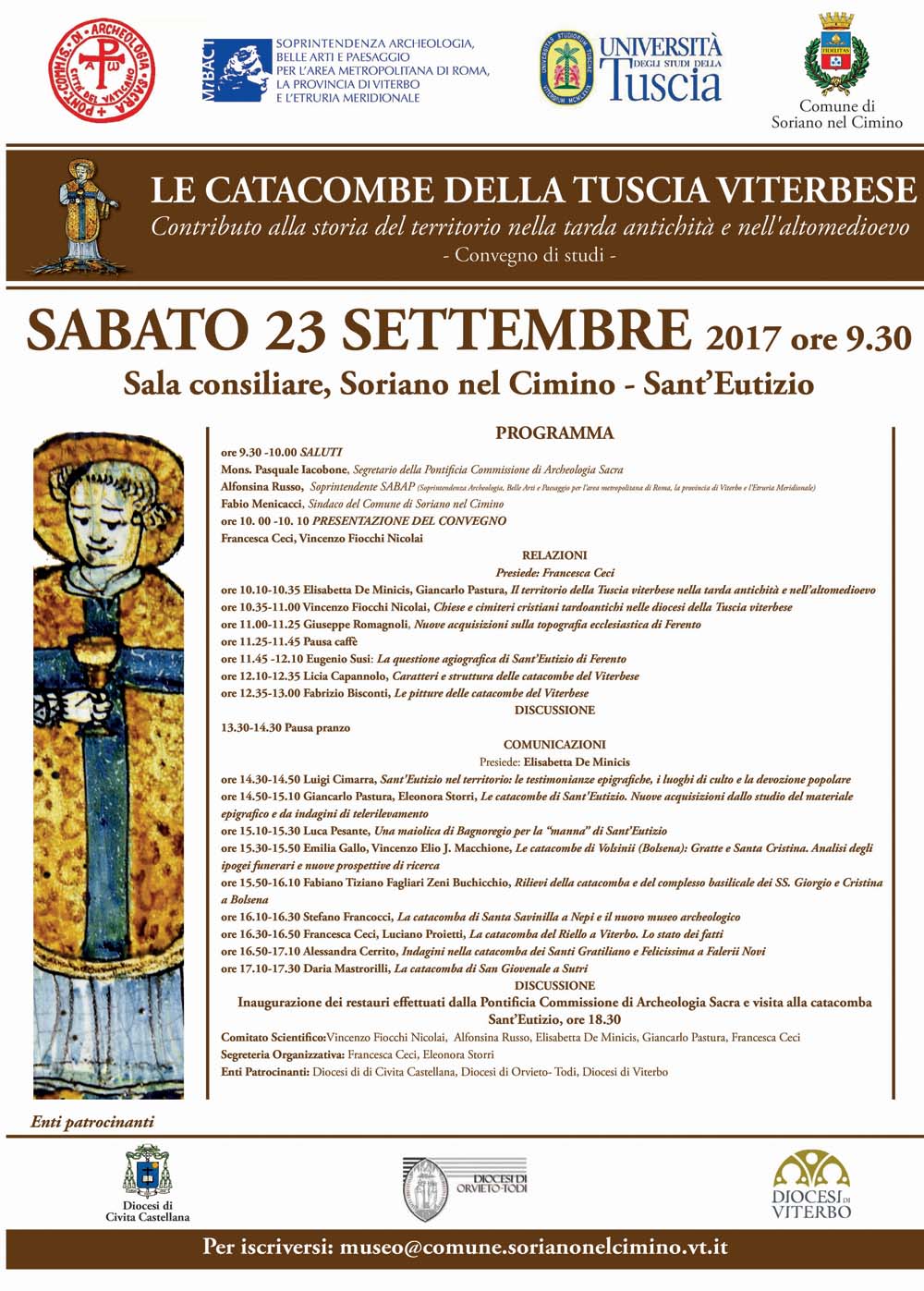 Il programma della giornata di studio