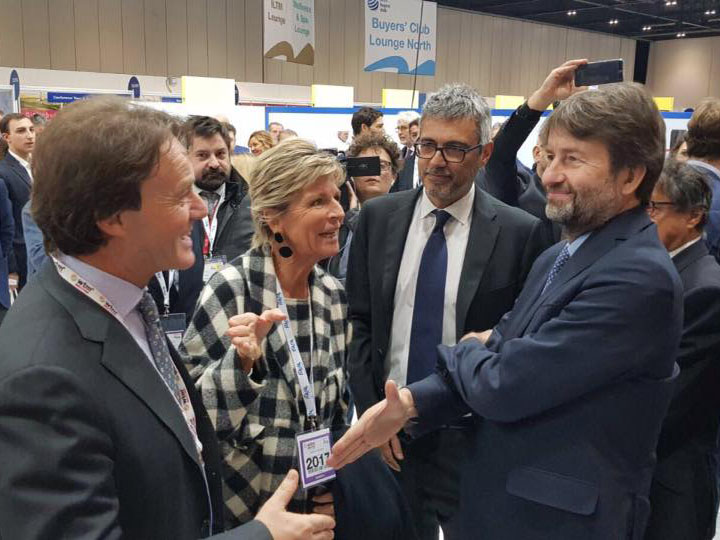 Il sindaco saluta il ministro Franceschini