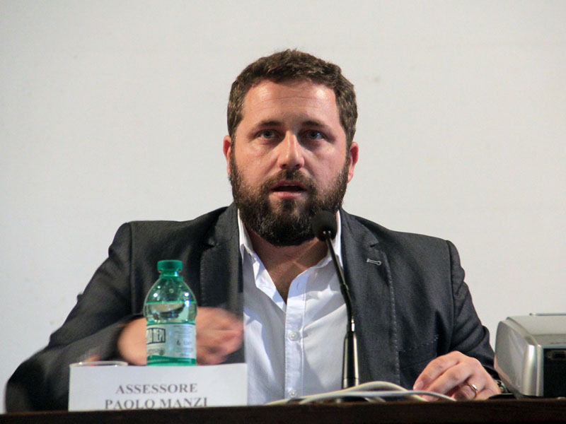 L'assessore Paolo Manzi