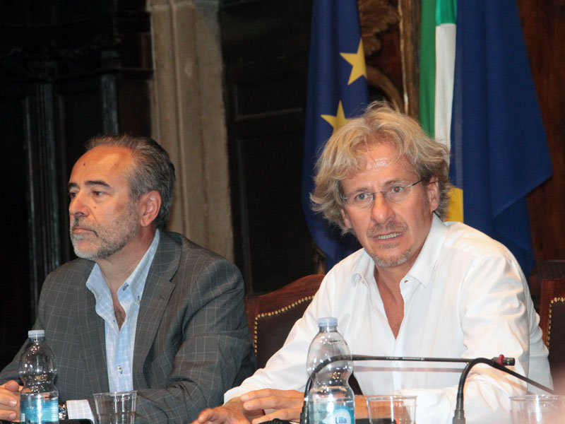 Andrea De Carlo e Gino Nappo