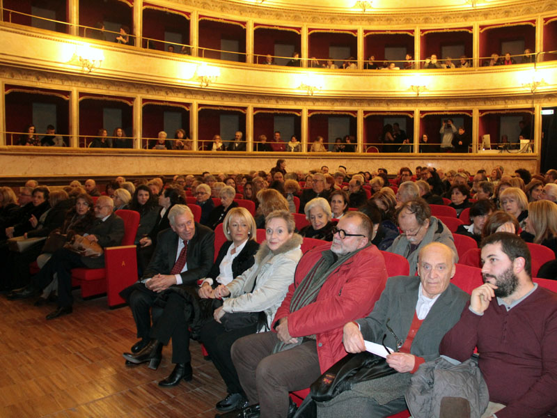 Il sindaco Michelini in prima fila