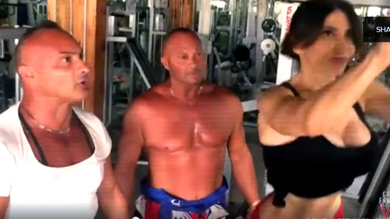 Camen Di Pietro si allena dai "Gemelli"