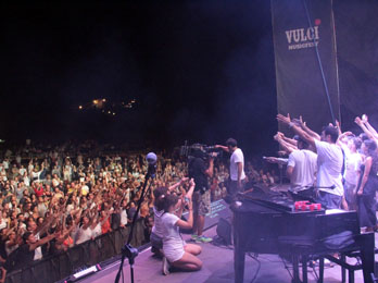 Uno dei momenti finali 