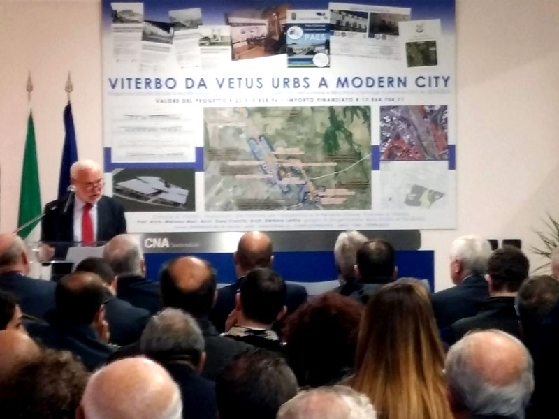 L'imprenditore Mancini interviene a nome dei colleghi