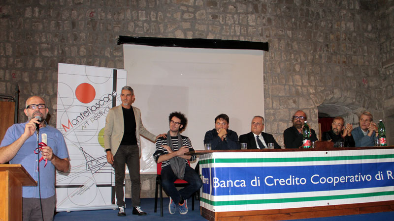 Maf: ìl tavolo con i premiati, coinvolti dagli organizzatori