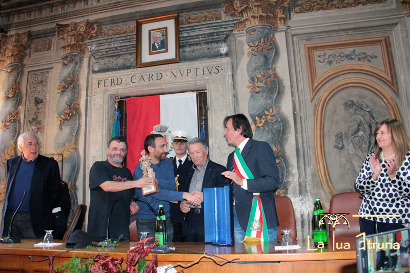 La consegna del premio Alberini