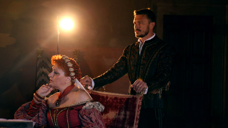 Un momento dello spettacolo 